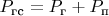 $P_\text{гс} = P_\text{г} + P_\text{п}$