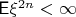 $\mathsf{E}\xi^{2n}<\infty$