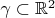 $\gamma \subset {\mathbb R}^2$