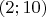 $(2;10)$ $(2;10)$