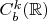 $C_b^{k}(\mathbb{R})$