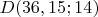 $D(36,15;14)$