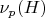 $\nu_p(H)$ $\nu_p(H)$