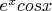 $e^xcos{x}$