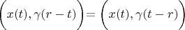 $   \biggl( x(t), \gamma(r-t) \biggl) = \biggl( x(t), \gamma(t-r) \biggl)$