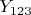 $Y_{123}$
