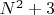 $N^2+3$ $N^2+3$