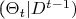($\Theta_t|D^{t-1})$