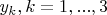 $y_k,k=1,...,3$